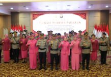 Sertijab Sejumlah PJU dan Kapolres, Polda Sumsel Perkuat Kinerja Organisasi