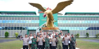 Kapolda Sumsel dan Pangdam II/Sriwijaya Teguhkan Sinergi TNI-Polri Jaga Kamtibmas Bumi Sriwijaya