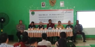 PT BGP dan Pertamina EP Sosialisasikan Survei Seismik 3D PEONY di Desa Talang Akar