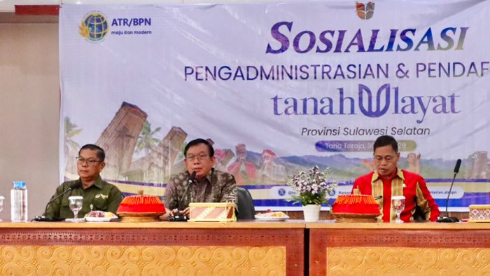 Kementerian ATR/BPN Perkuat Kepastian Hukum Tanah Ulayat, Masyarakat Adat Tana Toraja Didorong Segera Daftarkan Wilayah Adat