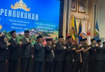 Pengurus FPK Lampung Resmi Dikukuhkan, Gubernur Mirza Tekankan Persatuan dalam Keberagaman