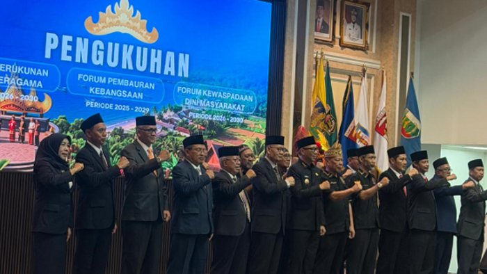 Pengurus FPK Lampung Resmi Dikukuhkan, Gubernur Mirza Tekankan Persatuan dalam Keberagaman