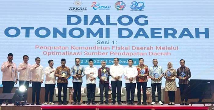 Perkuat Kemandirian Fiskal Daerah, Bupati Egi Ikuti Dialog Otonomi Daerah pada HUT ke-26 Apkasi
