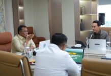 Bupati OKI Minta Dukungan KLH Perkuat Penanganan Karhutla dan Pengelolaan Sampah