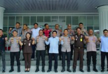 Kapolres OKI Sambangi Kejari, Perkuat Kolaborasi Penegakan Hukum