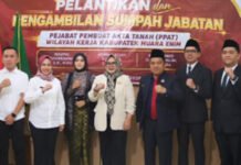 Cegah Sengketa Lahan, Plt. Bupati Muara Enim Minta PPAT Jadi Garda Terdepan Lindungi Hak Masyarakat