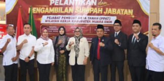 Cegah Sengketa Lahan, Plt. Bupati Muara Enim Minta PPAT Jadi Garda Terdepan Lindungi Hak Masyarakat