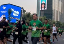 Berlari 10K Hingga Main Drumband, Pangdam XXI/Radin Inten Semarakkan HUT ke-65 Kostrad