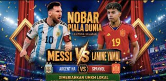 Gelar Nobar Final Piala Dunia di 17 Kecamatan, Pemkab Lampung Selatan Hadirkan Kemeriahan Sekaligus Dongkrak UMKM Lokal