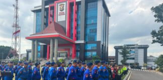 Kawal Kunker Wapres Gibran, Polda Sumsel Pastikan Aktivitas Masyarakat Tetap Lancar