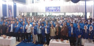Iskandar Panaskan Mesin PAN Menuju Pemilu 2029, Ratusan Relawan Dikukuhkan di OKI