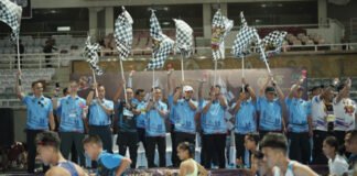 Sumsel Bhayangkara Run 2026 Gerakkan Ekonomi Kerakyatan, Ribuan Pelari Hidupkan UMKM Lokal
