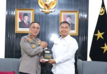 Kapolda Sumsel dan Dirut PTBA Perkuat Sinergi Pengamanan Objek Vital