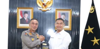 Kapolda Sumsel dan Dirut PTBA Perkuat Sinergi Pengamanan Objek Vital