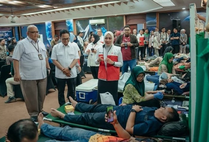 Mandiri Donor Darah Kembali Digelar di Bandar Lampung, Libatkan Lebih dari 500 Pendonor