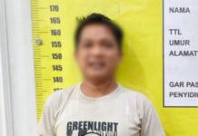 Pengedar Sabu Diciduk Saat Transaksi di Kompleks Perumahan Centre Park Palembang