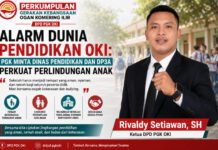 Alarm Dunia Pendidikan di OKI, PGK Desak Disdik dan DP3A Perkuat Perlindungan Anak