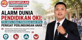 Alarm Dunia Pendidikan di OKI, PGK Desak Disdik dan DP3A Perkuat Perlindungan Anak