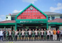 Sinergi Tanpa Batas, Kapolres OKI dan Dandim 0402/OKI Satukan Langkah Jaga Keamanan Masyarakat