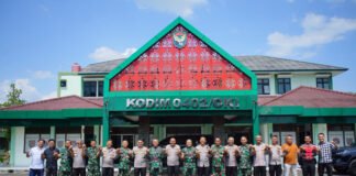 Sinergi Tanpa Batas, Kapolres OKI dan Dandim 0402/OKI Satukan Langkah Jaga Keamanan Masyarakat