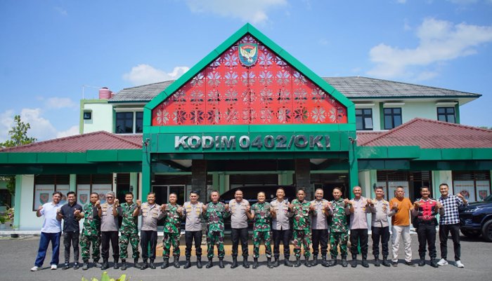 Sinergi Tanpa Batas, Kapolres OKI dan Dandim 0402/OKI Satukan Langkah Jaga Keamanan Masyarakat