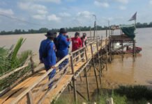 Ditpolairud Polda Sumsel Kerahkan Tim Cari Warga yang Diduga Diterkam Buaya di Banyuasin