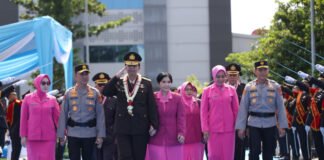Kapolda Sumsel Pimpin Wisuda Purnabakti 187 Personel