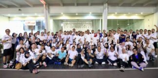 Rehat dari Rutinitas Kantor, Kementerian ATR/BPN Gelar Slow Run Rutin untuk Jaga Kebugaran Pegawai
