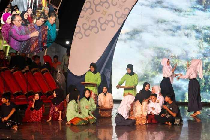 Drama Musikal Bencana Tapsel Hipnotis Ribuan Pengunjung PRSU ke-50