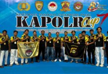 Kontingen Rimau Polda Sumsel Sabet 13 Medali di Kejurnas Taekwondo Kapolri Cup 7