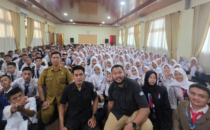 Cegah Radikalisme Sejak Dini, Densus 88 Sasar Ribuan Peserta MPLS di Sumsel