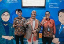 Bappenas Usulkan BPS Lampung Jadi Pelopor Indeks Kebahagiaan Desa