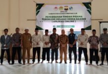 250 Peserta Ikuti Sosialisasi P4GN yang Digelar BNNK OKI di Lubuk Seberuk