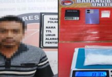Kabur Sambil Buang Sabu, Pria di Mesuji Makmur Akhirnya Diciduk Polisi