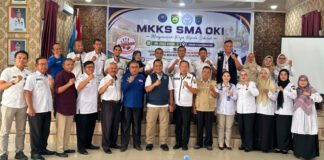 BNNK OKI Sosialisasikan P4GN dan Teken Kerja Sama dengan MKKS SMA Kabupaten OKI