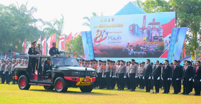Hari Bhayangkara ke-80, Kapolda Sumsel Tegaskan Komitmen Kawal Program Strategis Nasional dan Ketahanan Pangan