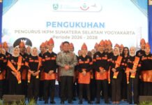 Gubernur Herman Deru Kukuhkan Pengurus IKPM Sumsel Yogyakarta 2026–2028