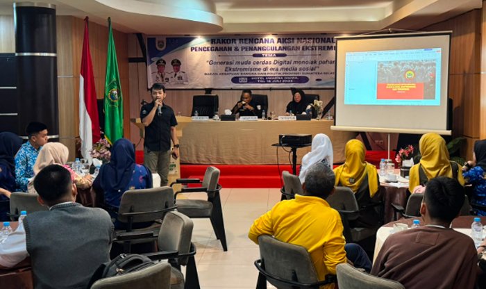 Satgaswil Sumsel Bekali Pelajar Tangkal Propaganda Ekstremisme di Era Media Sosial