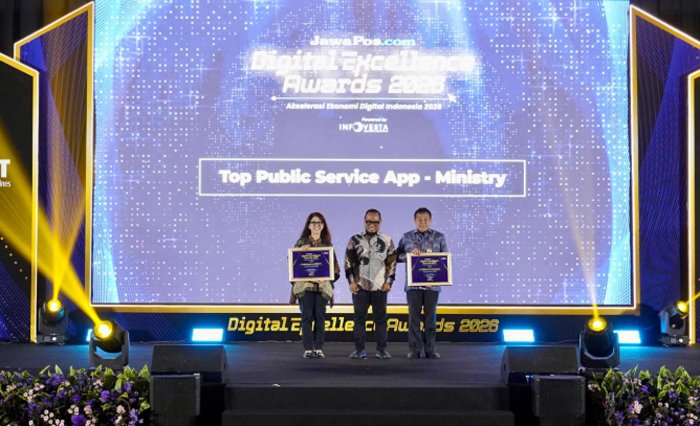 Kementerian ATR/BPN Raih Penghargaan Top Public Service App Lewat Aplikasi Sentuh Tanahku