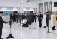 Lantik 78 Pejabat Struktural, Wamen Ossy: Rotasi dan Promosi Jabatan Bentuk Birokrat Adaptif