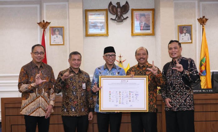 Wujud Komitmen Perubahan, Kementerian ATR/BPN Tawarkan Optimalisasi Kerja Sama dengan Pemda se-Lampung