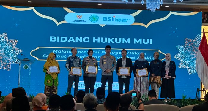 Polda Sumsel Masuk Tiga Besar Nasional Penghargaan Penegak Hukum Sahabat Dhuafa dari MUI