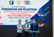 Pemprov Lampung Dorong Padel Jadi Motor Sport Tourism dan Penggerak Ekonomi Daerah