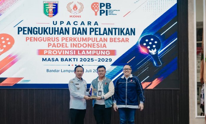 Pemprov Lampung Dorong Padel Jadi Motor Sport Tourism dan Penggerak Ekonomi Daerah