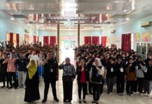 MPLS Dimanfaatkan BNNK OKI untuk Tanamkan Semangat Anti Narkoba di Kalangan Pelajar