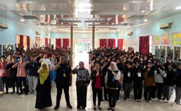 MPLS Dimanfaatkan BNNK OKI untuk Tanamkan Semangat Anti Narkoba di Kalangan Pelajar