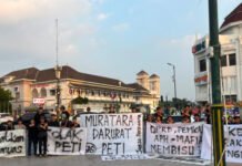 Mahasiswa Muratara di Yogyakarta Gelar Aksi Damai, Soroti Maraknya PETI di Musi Rawas Utara