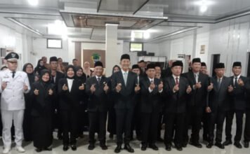 Pemkab PALI Kembali Lantik dan Ambil Sumpah Jabatan 22 Pejabat