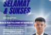Putra Terbaik OKI Raka Satya Dwi Syarwani Lulus Seleksi Protokoler Perbantuan Istana Presiden RI