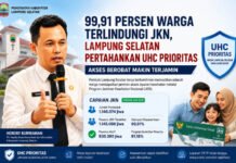 Akses Berobat Makin Terjamin, 99,91 Persen Warga Lampung Selatan Telah Terlindungi JKN